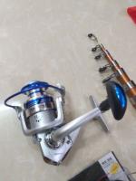 Bộ cần câu cá Shimano 3m6 máy 4000 kim loại