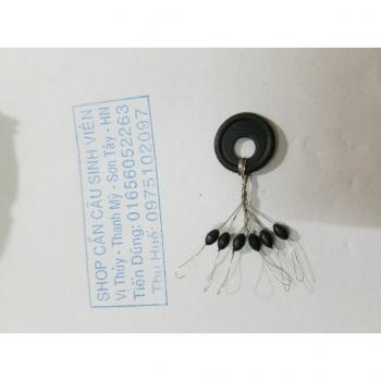 Combo 3 Vỉ hạt chặn phao đen rẻ