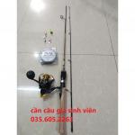 Bộ cần câu lure suối UL 1m68 chất lượng giá rẻ