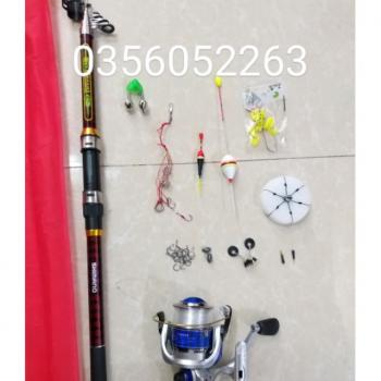 Combo bộ cần rút Shimano cao cấp mây 6000