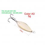 Cá thìa câu lure câu suối loại mini