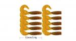 Mồi mềm Jig head 1 bịch 1 màu 72mm 3.4gr
