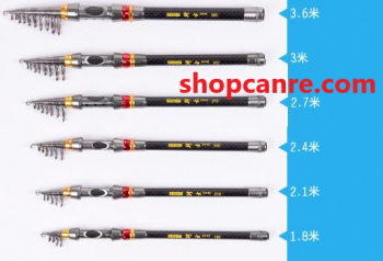 Cần câu cacbon rút siêu gọn