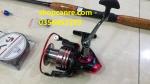 Bộ cần câu 2 khúc rỗng bạo lực expert spin cán gỗ bần đã phủ keo