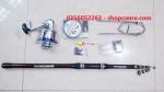 Bộ cần câu máy rút gọn SHIMANO rẻ vô địch