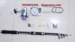 Bộ cần câu máy rút gọn SHIMANO rẻ vô địch