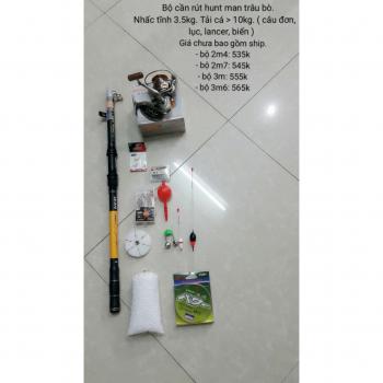 Bộ Cần máy rút trâu bò Hunts Man - LW