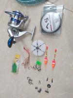 Bộ cần câu rút Shimano 3m6 máy yumoshi 6000