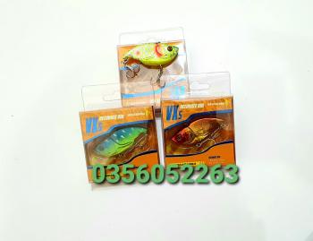 Mồi lure cá giả VIB V5 siêu nhạy câu sộp, câu lóc, câu mú, câu chẽm, câu rô phi