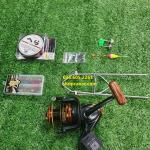 Bộ cần huntman LW kèm máy YOLO Magic spin 5000 kèm phụ kiện