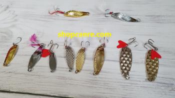 Mồi thìa câu suối câu mương câu chày