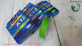 Dù Pe X12 Megabara nổi câu lục xa bờ, câu lure, câu biển