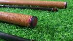 Bộ cần câu 2 khúc rỗng bạo lực expert spin cán gỗ bần phủ keo ( máy Deukio)