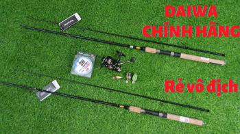 Bộ cần câu lure Daiwa Sweepfire chính hãng giá siêu rẻ siêu chất