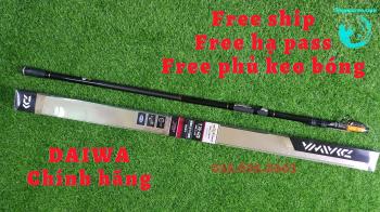 Cần câu DAIWA EXTRA SURF T33 425 khoen Sic K miễn phí hạ pass phủ keo bóng