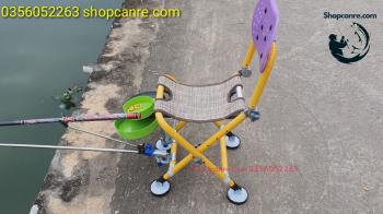 ghế địa hình câu đài size gọn