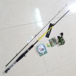 Cần câu lure máy ngang Daiwa Crossfire 1m98