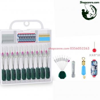 Hộp phụ kiện câu đài loại cao cấp tàng hình 5 món