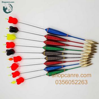 Phao câu lục chân đồng có phễu dùng led to