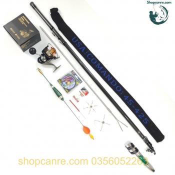 Bộ cần usa comando loại 1 chính hãng câu lục xa bờ