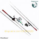 Bộ cần câu rê cá lóc câu lure Long Xuân 2m1 giá bình dân