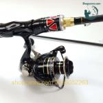 Bộ cần câu rê cá lóc câu lure Long Xuân 2m1 giá bình dân