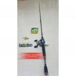 Bộ cần câu lure pioner máy ngang 1m8 đầy đủ