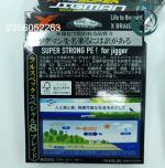 Dù nổi câu lục câu lure Super Jigman Xbraid X8 200m