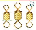 combo 3 Móc Khoá số 8 vàng cao cấp