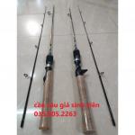 Cần câu lure suối UL 1m68 máy đứng máy ngang