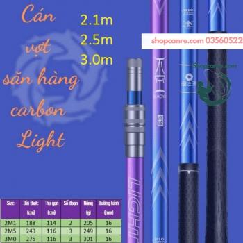 Cán Vợt Cá Carbon Săn Hàng Băng Ảnh Cấp Thế Hệ Mới