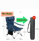 ghế câu cá dã ngoại xếp gọn ngả nằm được